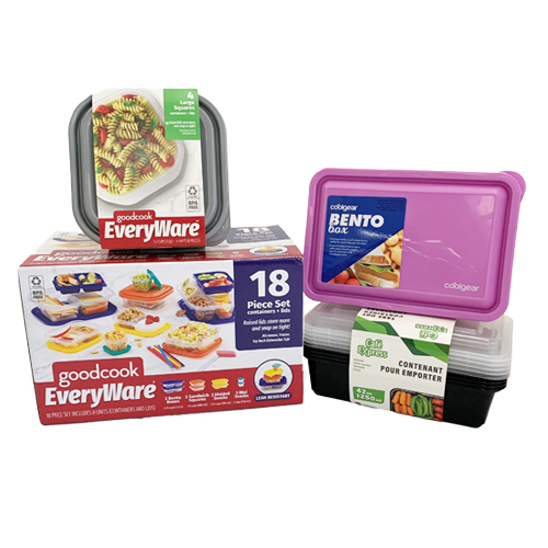 Food Savers, Kitchen Plastics and Garbage Cans